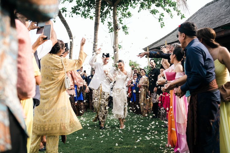 bali wedding dj couple 